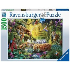 Пазл Ravensburger 1500 деталей: Идиллия у водопоя