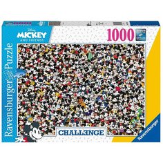 Пазл Ravensburger 1000 деталей: Вызов Микки