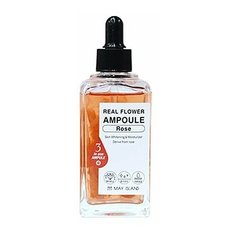 May Island Real flower ampoule, 100мл Сыворотка осветляющая с лепестками розы