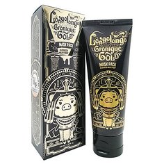 Elizavecca Hell-Pore longolongo gronique gold mask pack, 100мл Маска пленка золотая