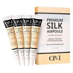 Esthetic House CP-1 Premium silk ampoule,4х25мл Сыворотка несмываемая для волос с протеинами шелка