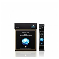 JMsolution Active jellyfish sleeping cream prime, 4мл*30шт Маска ночная увлажняющая с медузой