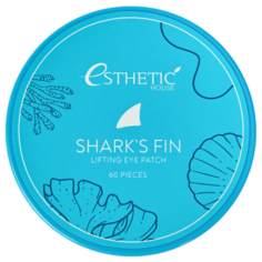 Esthetic House Shark"s fin lifting eye patch, 60шт Патчи гидрогелевые для глаз плавник акулы