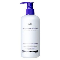 Lador Anti yellow shampoo, 300мл Шампунь оттеночный против желтизны волос