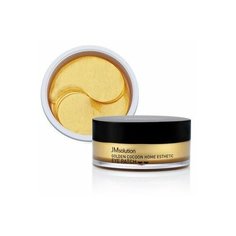 JMsolution Golden cocoon home esthetic eye patch, 60шт Патчи с экстрактом золотого шелкопряда