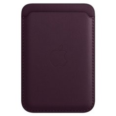 Кожаный чехол-бумажник MagSafe для iPhone, «тёмная вишня» Apple
