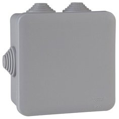 Распределительная коробка Schneider Electric Mureva IMT35091 скрытый монтаж 100x100 мм Грифель RAL 7035