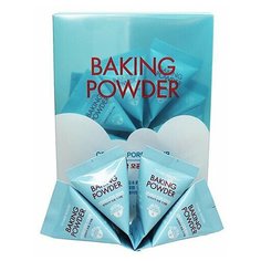 Etude House Baking powder crunch pore scrub, 24шт Скраб для лица с содой в пирамидках