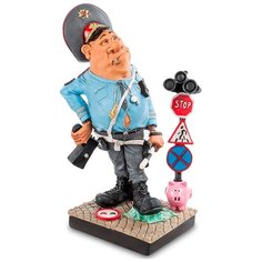 Статуэтка Warren Stratford Полицейский Ну настоящий полковник, 27 см разноцветный