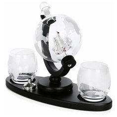 Viron Графин для напитков "Кругосветное путешествие" с бокалами