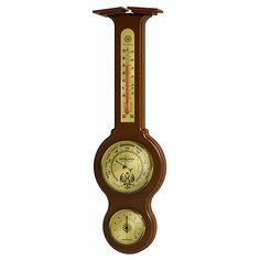 ПогодникЪ Домашняя метеостанция Герб Империи 46 см (ПогодникЪ, барометр, гигрометр, термометр) RST
