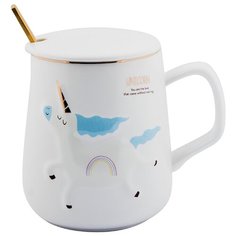 Кружка Единорог с радугой №2 Эврика