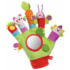 Развивающая игрушка Happy Baby Рукавичка - кукольный театр (330353), разноцветный