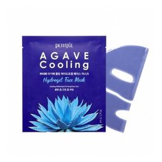 Petitfee Гидрогелевая маска для лица охлаждающая с экстрактом агавы Agave Cooling Hydrogel Face Mask (набор из 5 шт