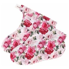 KOELF набор Маски- носочки для ног роза Rose Petal Satin Foot Mask 1 шт