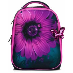 Hatber Ранец Ergonomic Classic Flower Fantasy (NRk_45011), фиолетовый