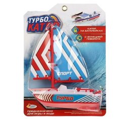Катер на бат. турбо катер19*26*5см, Играем вместе, B1304403- R