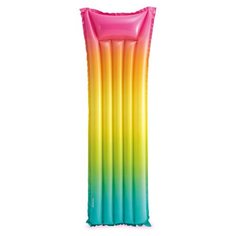 Матрас для плавания Intex Радужное омбре