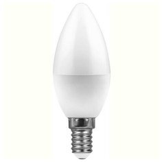 Лампа светодиодная LED 11вт Е14 теплый матовая свеча (LB-770) Feron