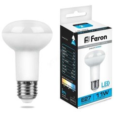 Лампа светодиодная LED зеркальная 11вт Е27 R63 дневной (LB-463) Feron