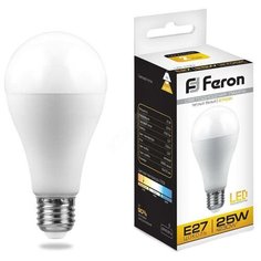 Лампа светодиодная LED 25вт Е27 теплый (LB-100) Feron