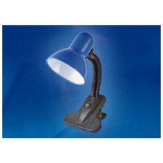 Светильник настольный TLI-202 Е27 синий Uniel