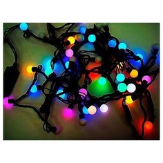 Гирлянда LED - шарики RGB d17.5мм 10м Neon Night