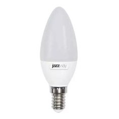 Лампа светодиодная LED 11Вт 230Вт E14 белый матовый свеча Jazzway