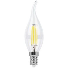 Лампа светодиодная LED 11вт Е14 теплый свеча на ветру FILAMENT (LB-714) Feron