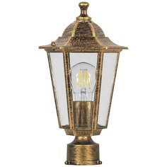 Светильник НТУ-60w на трубу Е27 IP44 черное золото (6103 чер.зол.) Feron