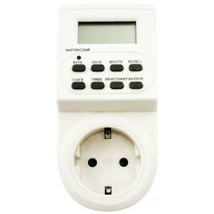 Розетка с таймером (недельная) электронная IP20 16А 3500W ТМ22 (23205) Feron