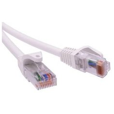 Патч-корд неэкранированный CAT6 U/UTP 4х2 LSZH белый 2м DKC