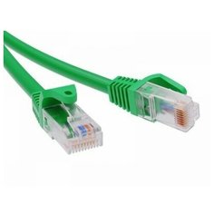 Патч-корд неэкранированный CAT6 U/UTP 4х2 LSZH зелёный 2м DKC