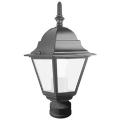 Светильник НТУ-60w на трубу Е27 IP44 черный (4103) Feron