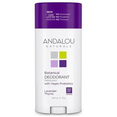 Andalou Naturals дезодорант, стик, Botanical Lavender Thyme, 75 г