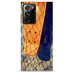 Силиконовый чехол "Хобби скейт 5" на Samsung Galaxy Note 20 Ultra / Самсунг Галакси Ноут 20 Ультра Case Place