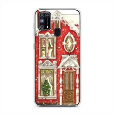 Силиконовый чехол "Пряничный домик" на Samsung Galaxy M31 / Самсунг Галакси М31 Case Place