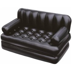 Надувной диван Bestway Double 5-in-1 Multifunctional Couch 75054, черный