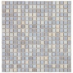 NC218 Мозаика одноцветная чип 15 стекло Alma Mono Color желтый квадрат глянцевый