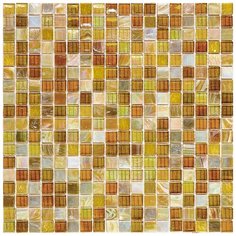 MIX15-BG335 Chara Мозаика смешанного цвета чип 15 стекло Alma Mix квадрат глянцевый