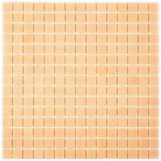 SBN02 Мозаика одноцветная чип 20 стекло Alma Mono Color оранжевый светлый квадрат