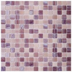 Cole-m Мозаика смешанного цвета чип 20 стекло Alma Mix розовый квадрат глянцевый