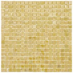 NB-BG316 Мозаика одноцветная чип 15 стекло Alma Mono Color бежевый квадрат глянцевый перламутр