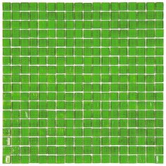 NW31 Мозаика одноцветная чип 15 стекло Alma Mono Color квадрат глянцевый