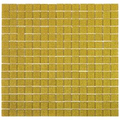 G07 Мозаика с имитацией золота FGold золотой квадрат глянцевый Alma