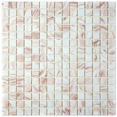 ST-WH108 Мозаика одноцветная чип 20 стекло Alma Mono Color бежевый квадрат глянцевый