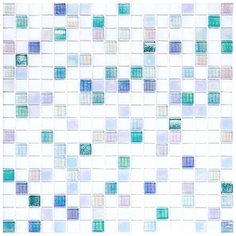 01-Sirius-m Стеклянная мозаика для хамама чип 15 Alma Mix белый светлый квадрат глянцевый перламутр