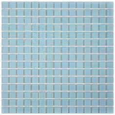 TSA17 Мозаика одноцветная чип 20 стекло Alma Mono Color голубой квадрат глянцевый