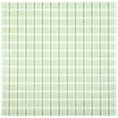TS04 Мозаика одноцветная чип 20 стекло Alma Mono Color зеленый светлый квадрат глянцевый
