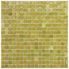 NB-BG329 Мозаика одноцветная чип 15 стекло Alma Mono Color желтый квадрат глянцевый перламутр